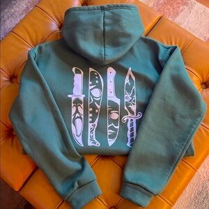 Green Horror Graphic Hoodie 🔪